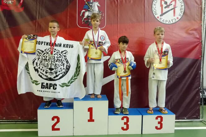 Городские соревнования по каратэ WKF «Надежды Москвы» в возрасте 8-9 лет 23.09.2018 — спортивный клуб «Сюдзин»