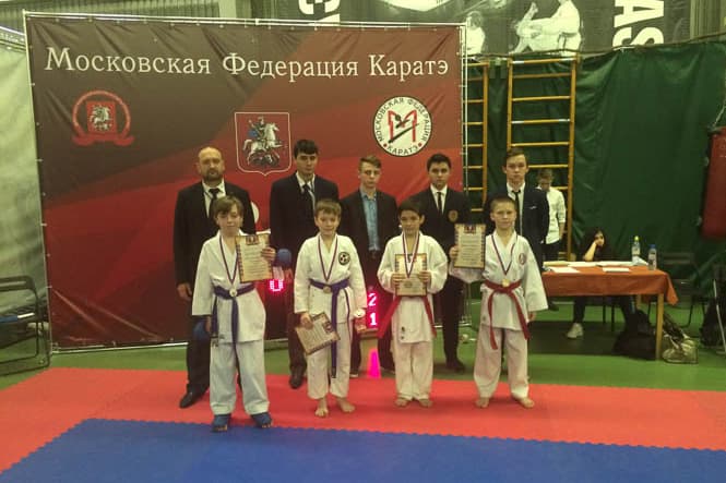 Городские соревнования по каратэ WKF «Надежды Москвы» 02.2016 — спортивный клуб «Сюдзин»