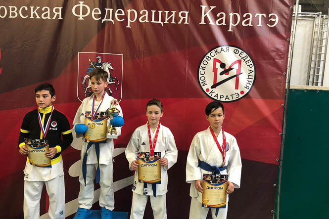 Турнир по каратэ Надежды Москвы в возрасте 10-13 лет 02.12.2018